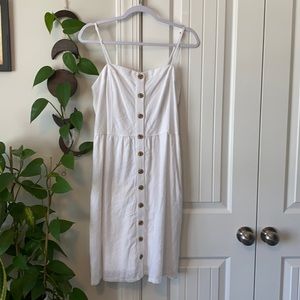 Universal Thread Button Front Dress